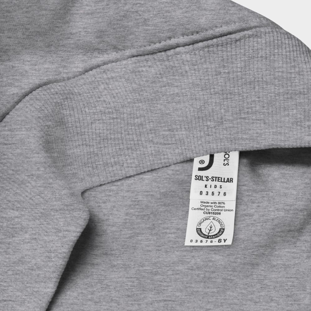 LouVoyage - Hoodie Boys - Motorcycle Community - Gray - 4/12Y