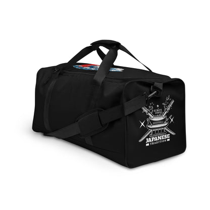 Sport Bag - Kanagawa Wave - Black - 22x11.5cm