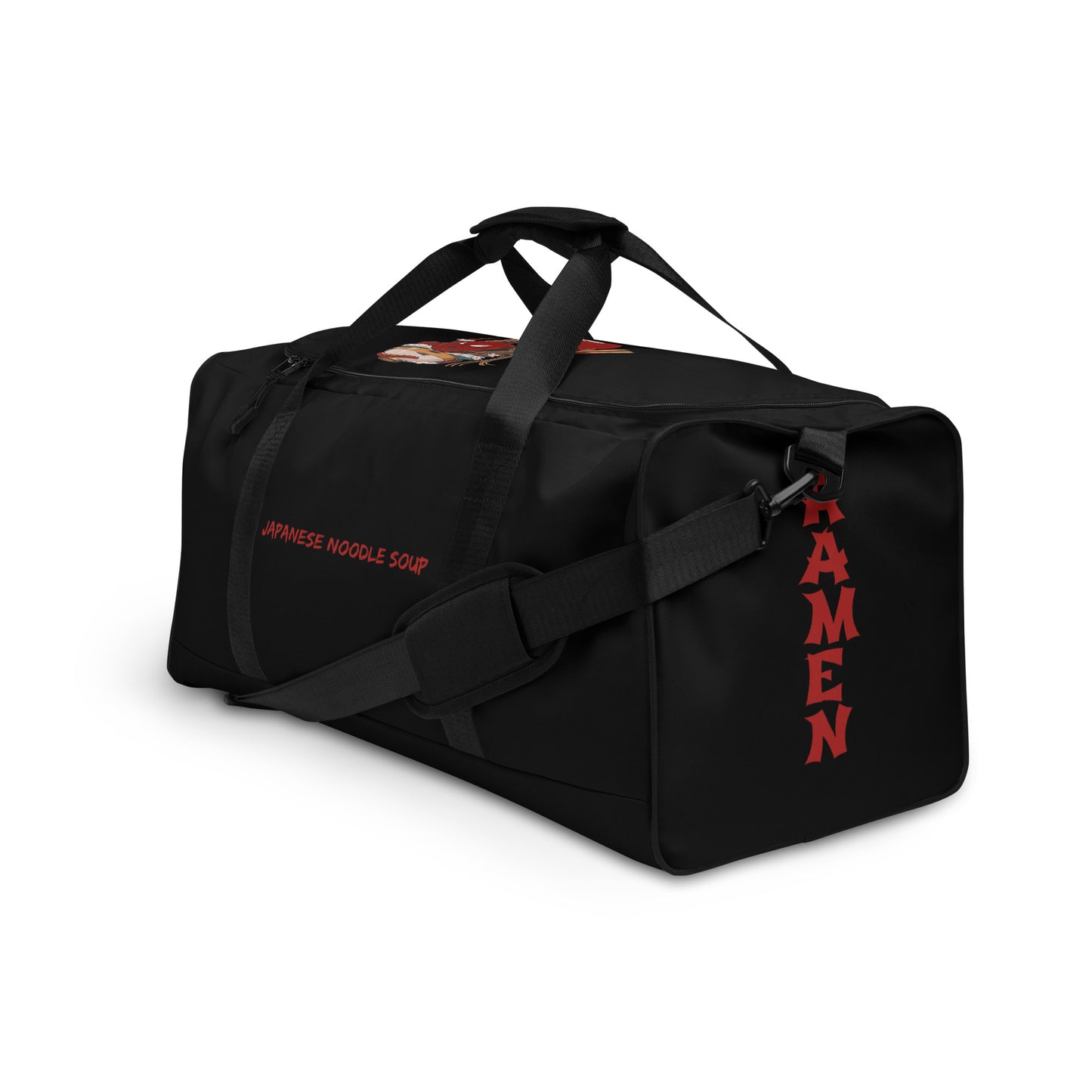 Sport Bag - Octopus x Ramen - Black - 22x11.5cm