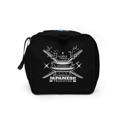 Sport Bag - Kanagawa Wave - Black - 22x11.5cm