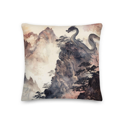 Pillow - Tiger & Dragon - 45x45cm