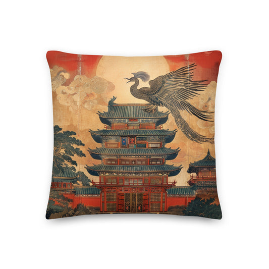 Pillow - Phoenix & Demon - 45x45cm