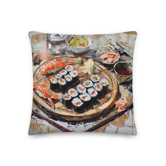 Pillow - Sushi & Ramen - 45x45cm