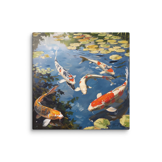 Canvas - Aquatic Harmony - 30.5x30.5cm