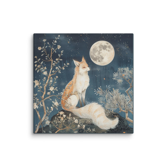 Canvas - Twilight Kitsune - 30.5x30.5cm