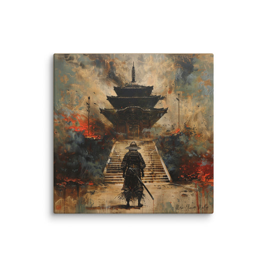 Canvas - Shadow Samurai - 30.5x30.5cm