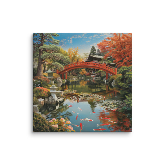 Canvas - Contemplation Bridge - 30.5x30.5cm