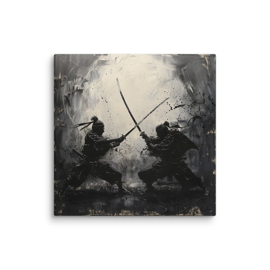 Canvas - Deadly Dance of the Blades - 30.5x30.5cm