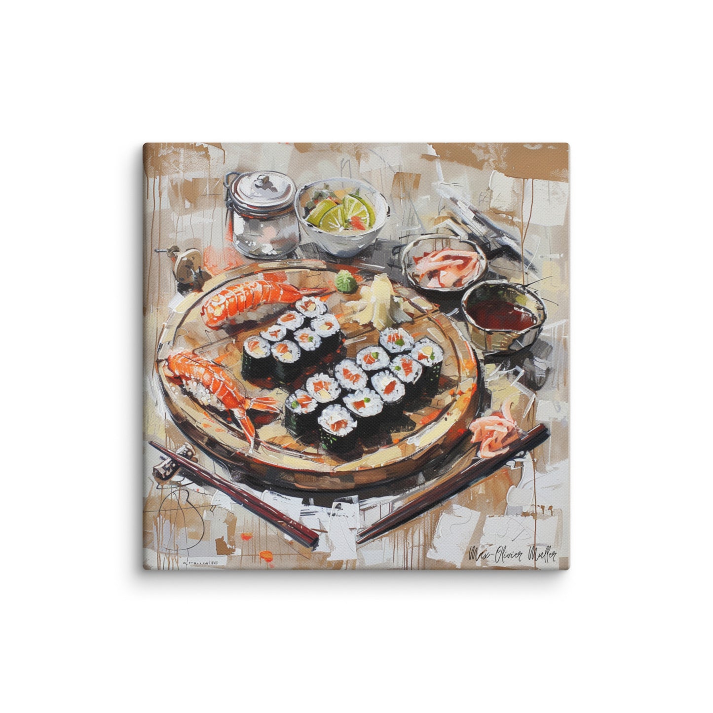 Canvas - Art of Sushi - 30.5x30.5cm