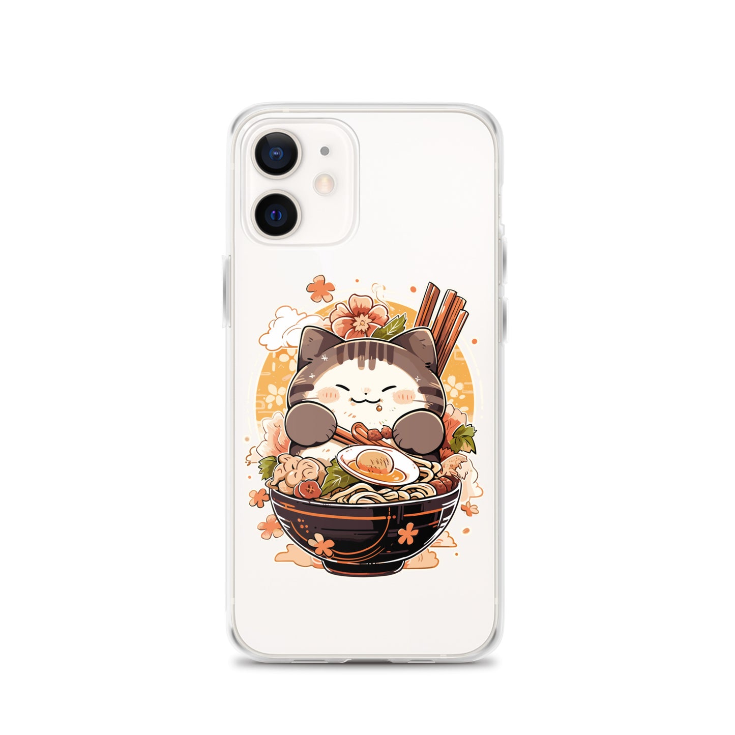 iPhone® Case - Neko Love is Ramen - iPhone12/15 - Light Color