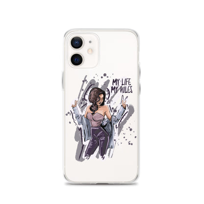 iPhone® Case - My Life My Rules - iPhone12/15 - Light Color