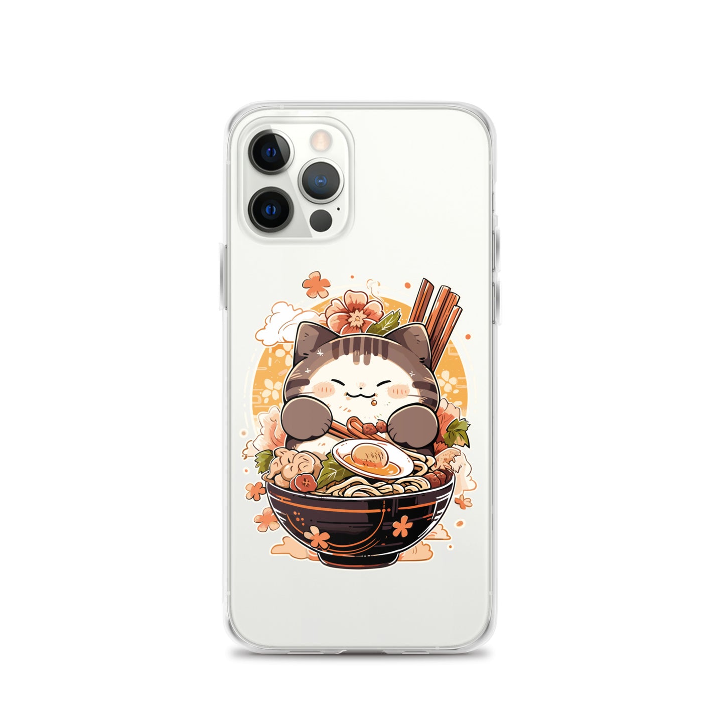 iPhone® Case - Neko Love is Ramen - iPhone12/15 - Light Color