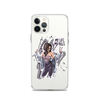 iPhone® Case - My Life My Rules - iPhone12/15 - Light Color