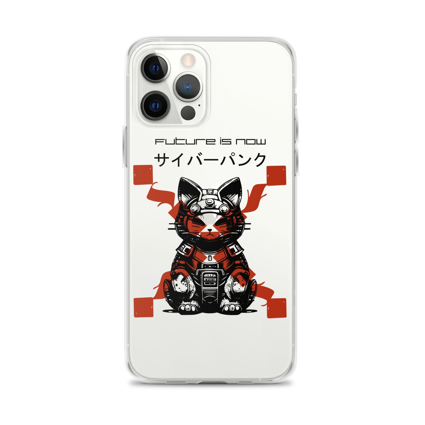 iPhone® Case - Cyber Cat - iPhone12/15 - All Colours