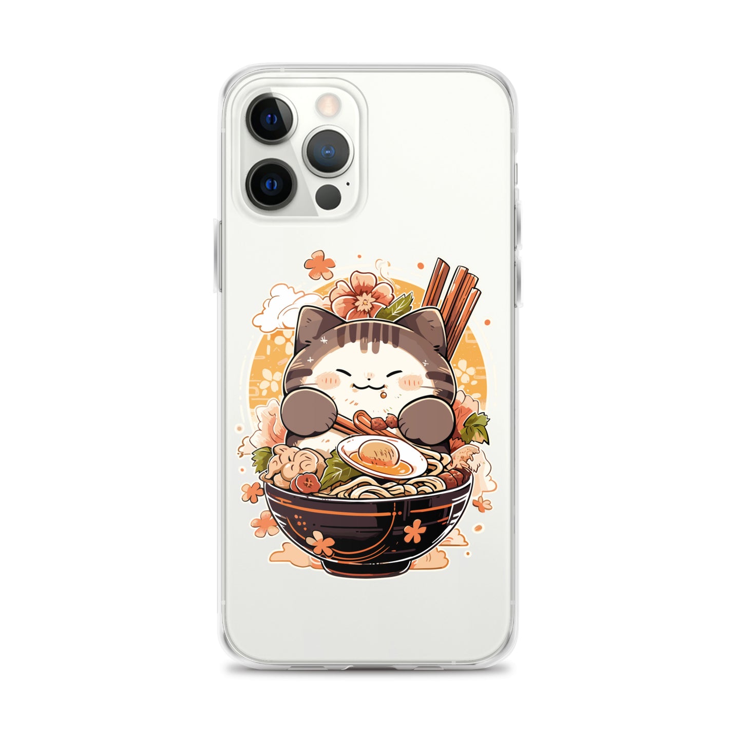 iPhone® Case - Neko Love is Ramen - iPhone12/15 - Light Color