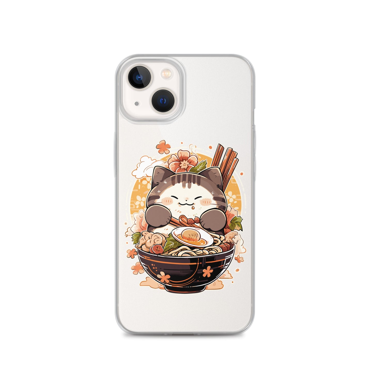 iPhone® Case - Neko Love is Ramen - iPhone12/15 - Light Color