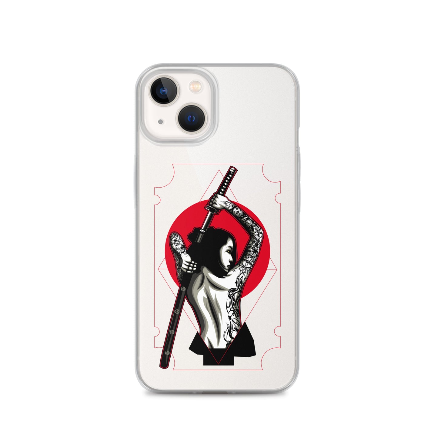 iPhone® Case - Samurai Geisha - iPhone12/15 - All Colours