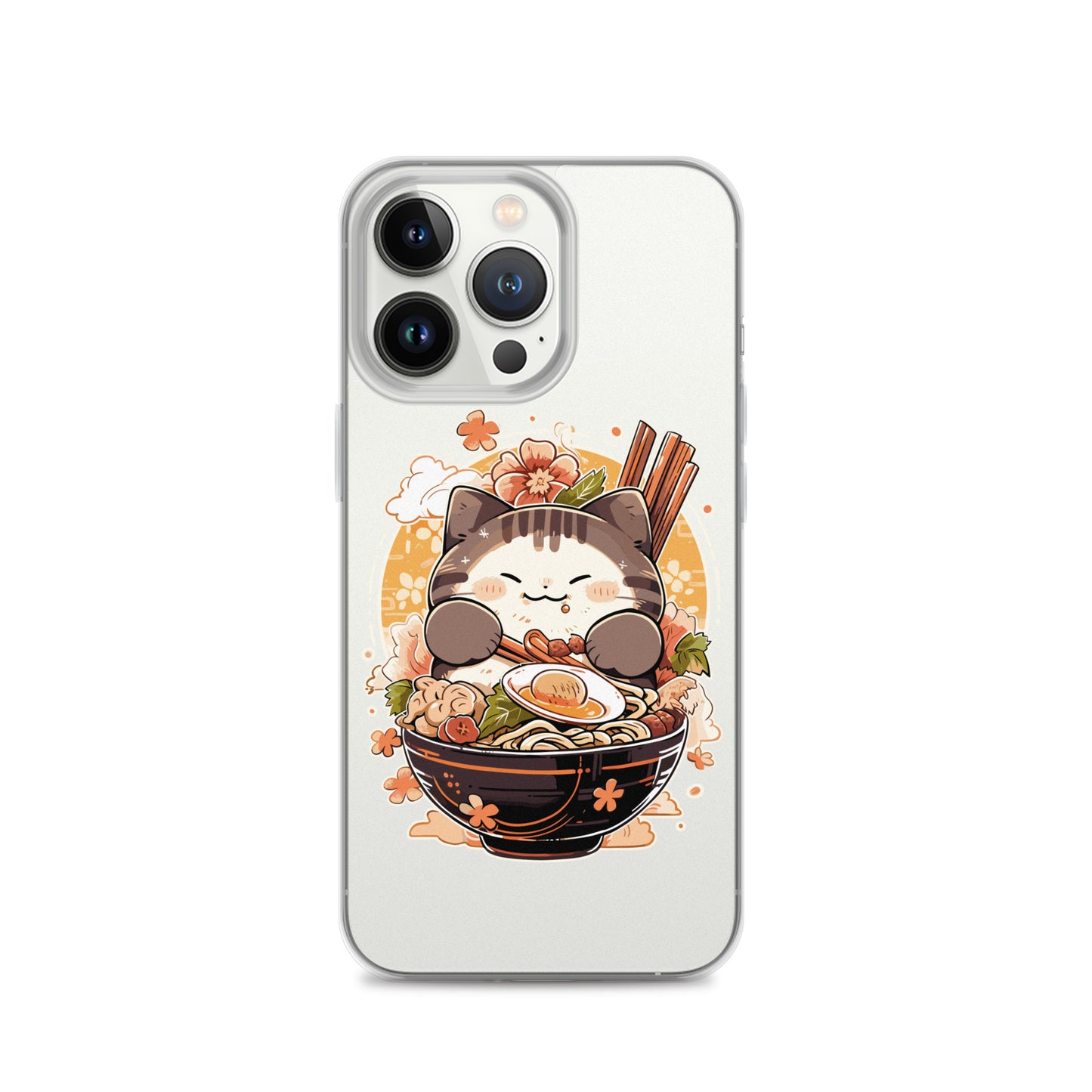 iPhone® Case - Neko Love is Ramen - iPhone12/15 - Light Color