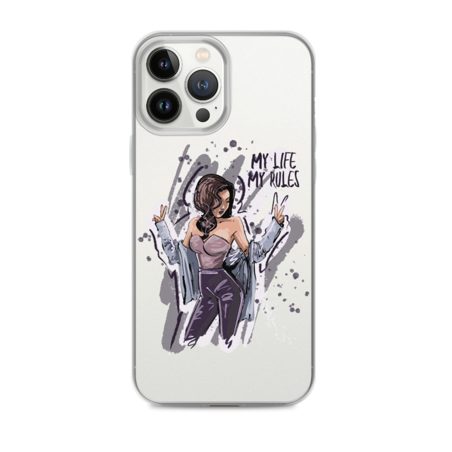 iPhone® Case - My Life My Rules - iPhone12/15 - Light Color