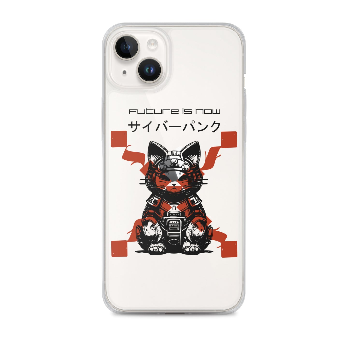 iPhone® Case - Cyber Cat - iPhone12/15 - All Colours