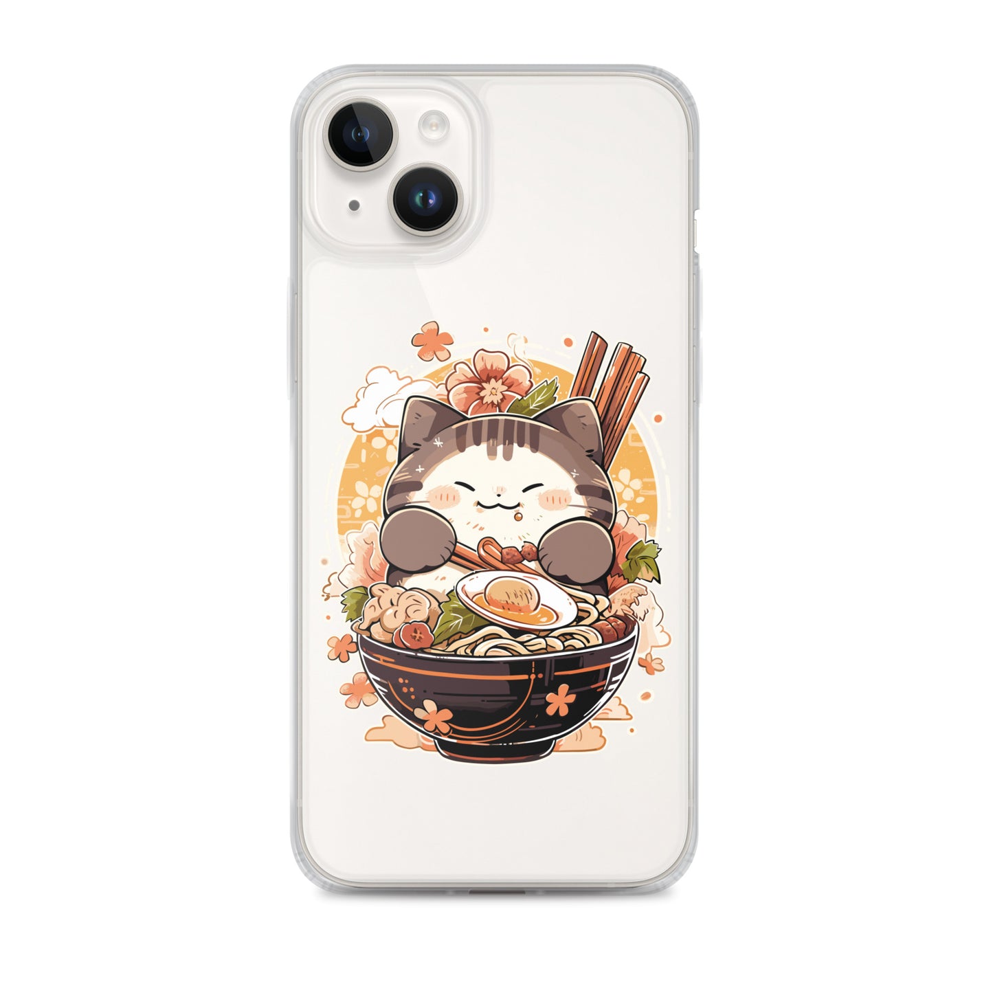 iPhone® Case - Neko Love is Ramen - iPhone12/15 - Light Color