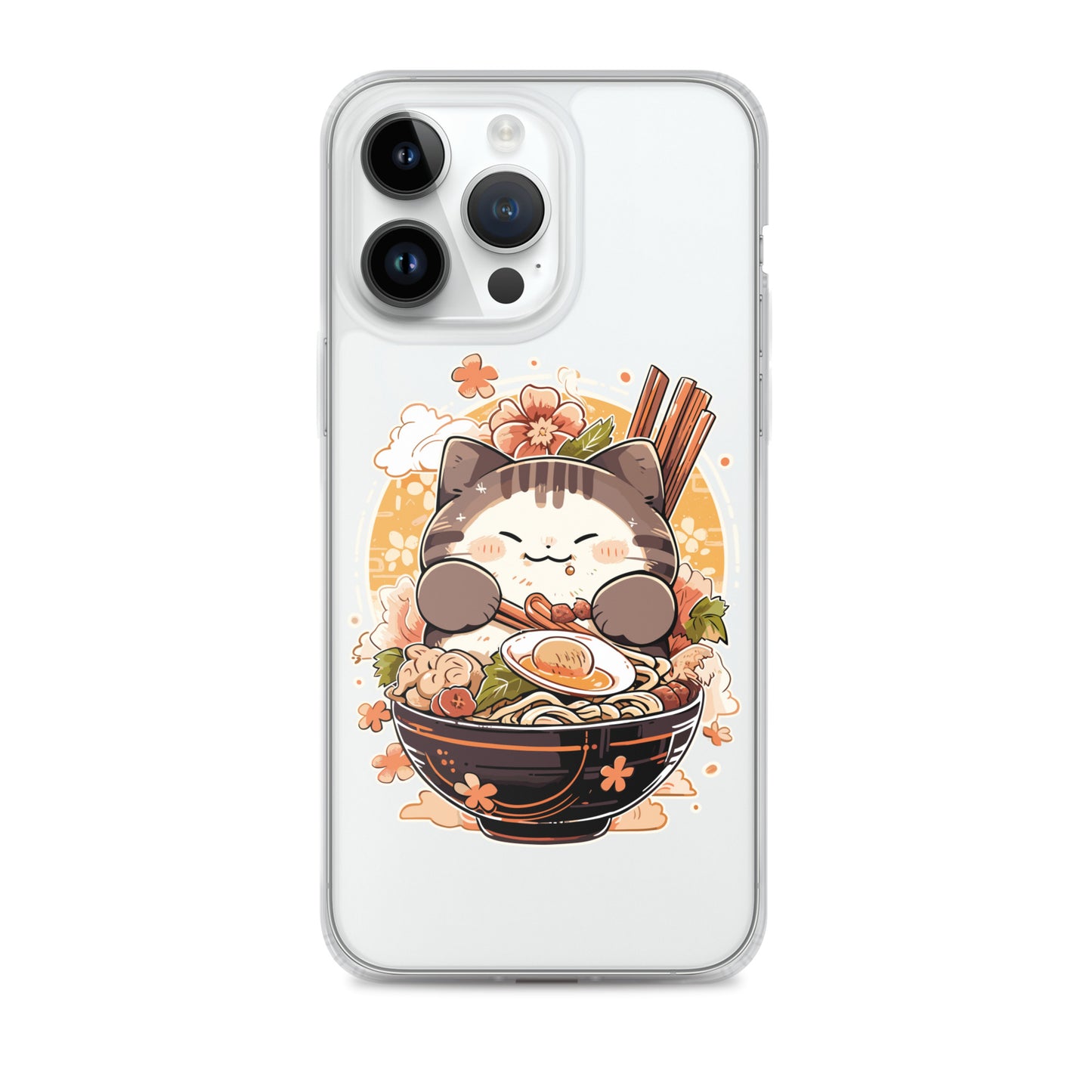 iPhone® Case - Neko Love is Ramen - iPhone12/15 - Light Color