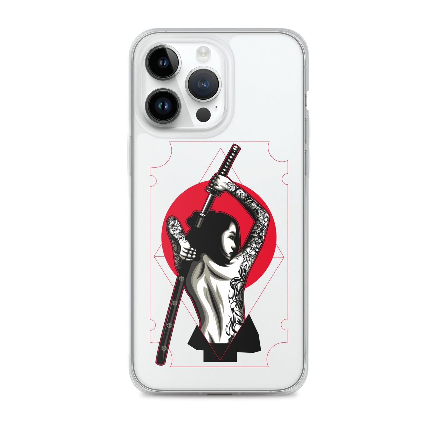 iPhone® Case - Samurai Geisha - iPhone12/15 - All Colours