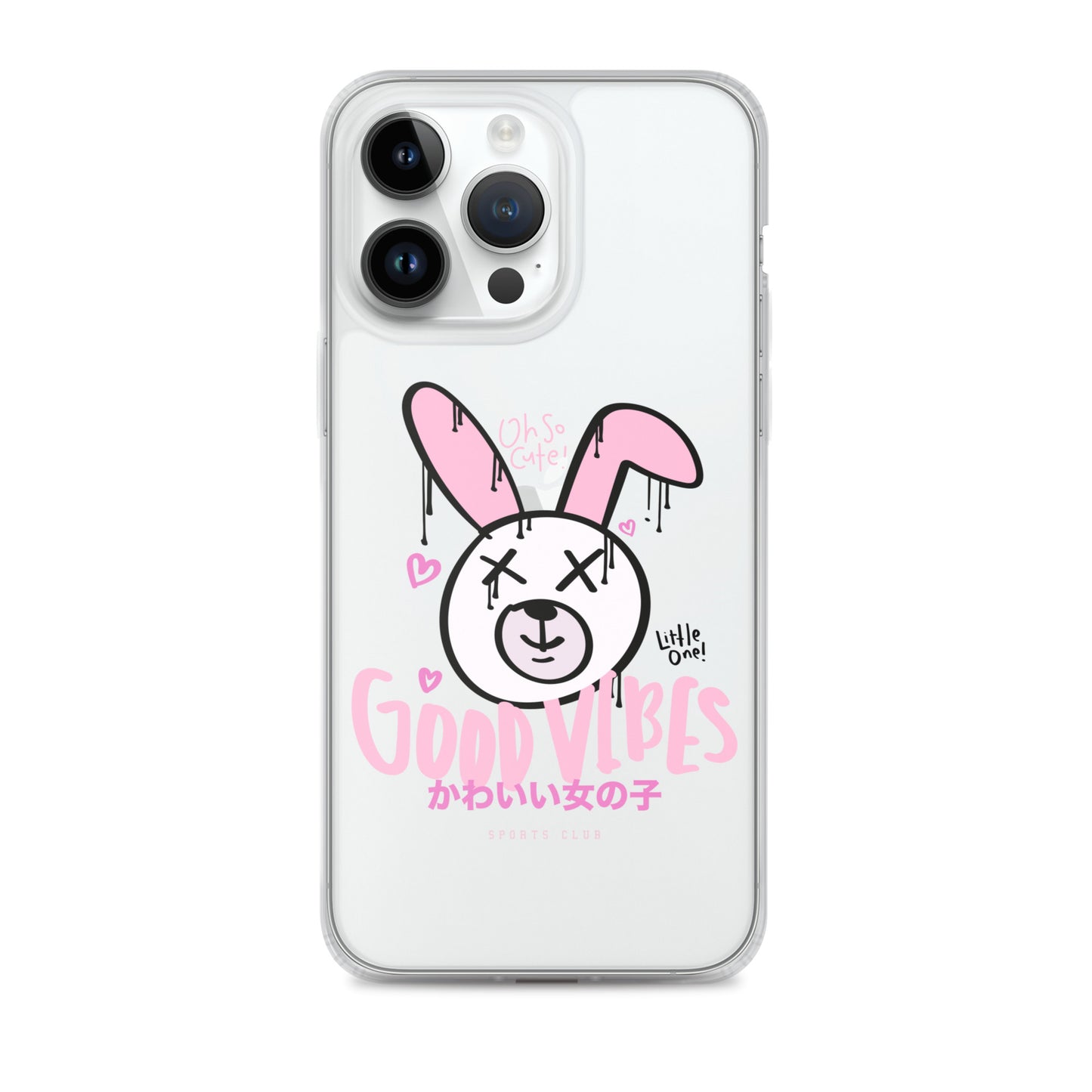 iPhone® Case - Rabbit with Good Vibes - iPhone12/15 - All Colours