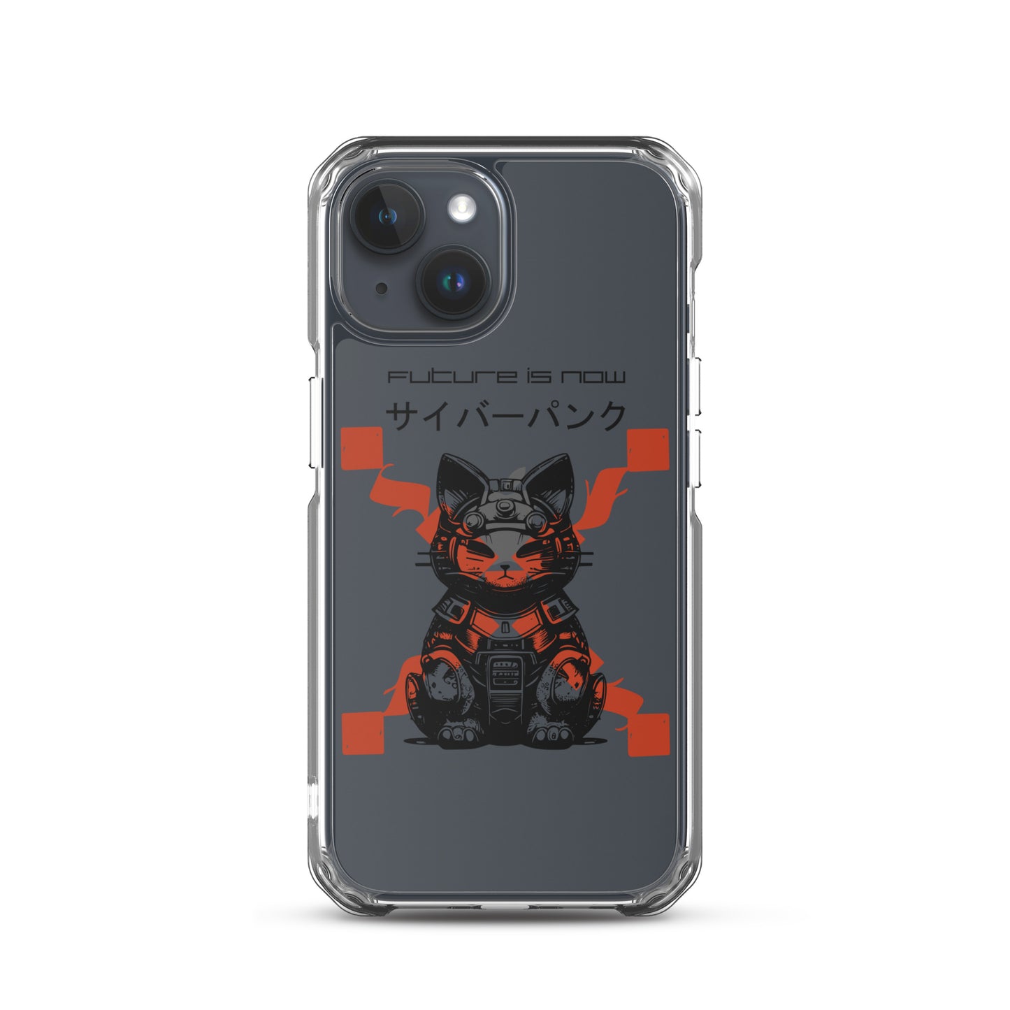 iPhone® Case - Cyber Cat - iPhone12/15 - All Colours