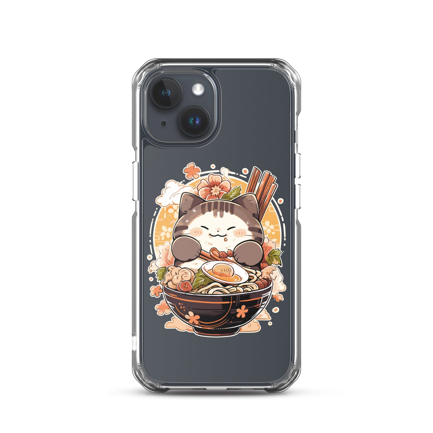 iPhone® Case - Neko Love is Ramen - iPhone12/15 - Light Color