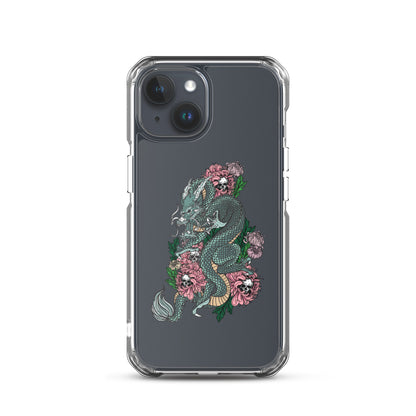 iPhone® Case - Dragon in Flower - iPhone12/15 - All Colours