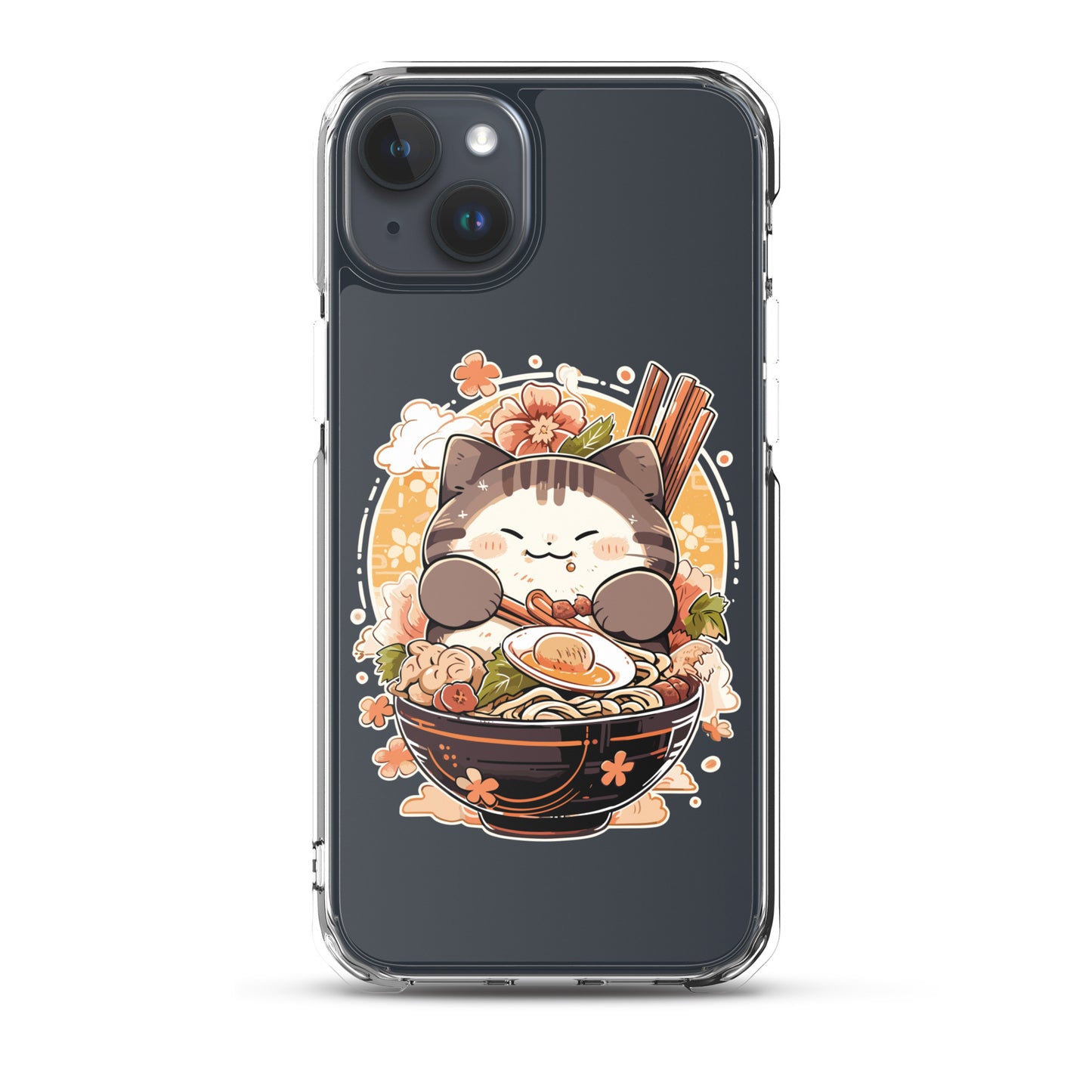 iPhone® Case - Neko Love is Ramen - iPhone12/15 - Light Color