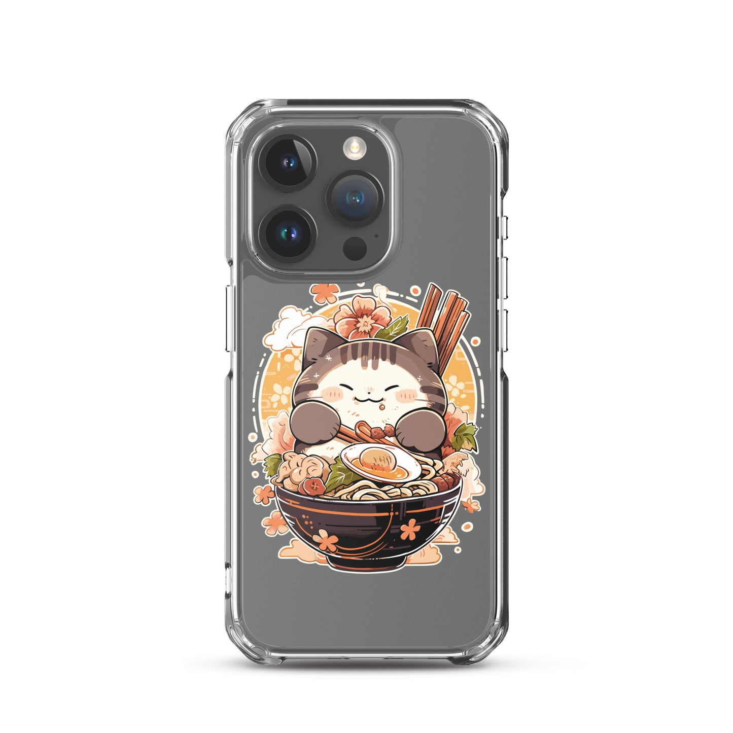 iPhone® Case - Neko Love is Ramen - iPhone12/15 - Light Color