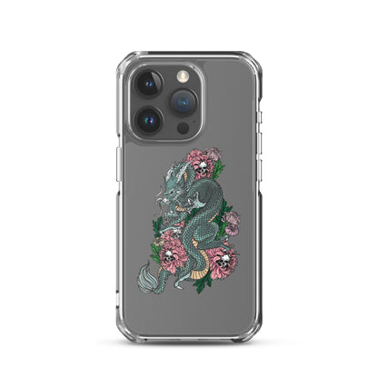 iPhone® Case - Dragon in Flower - iPhone12/15 - All Colours