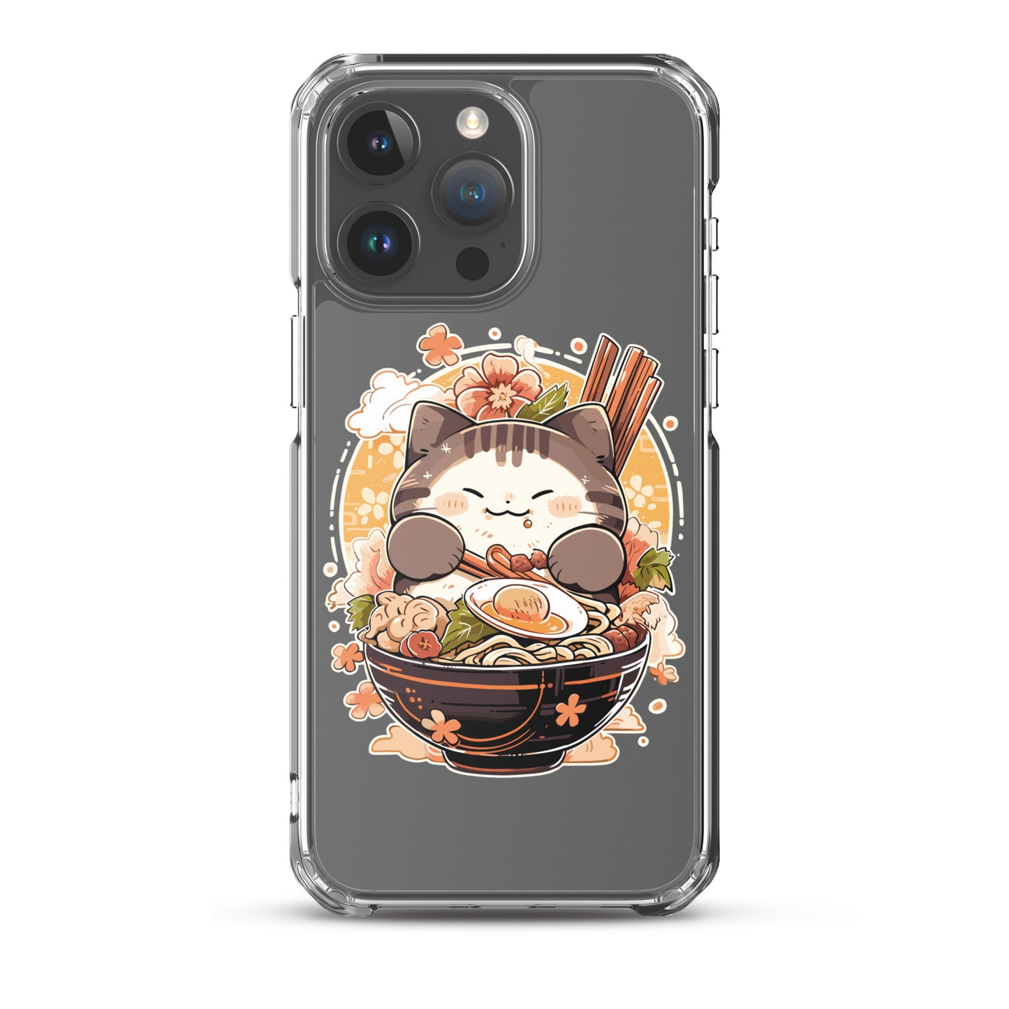 iPhone® Case - Neko Love is Ramen - iPhone12/15 - Light Color