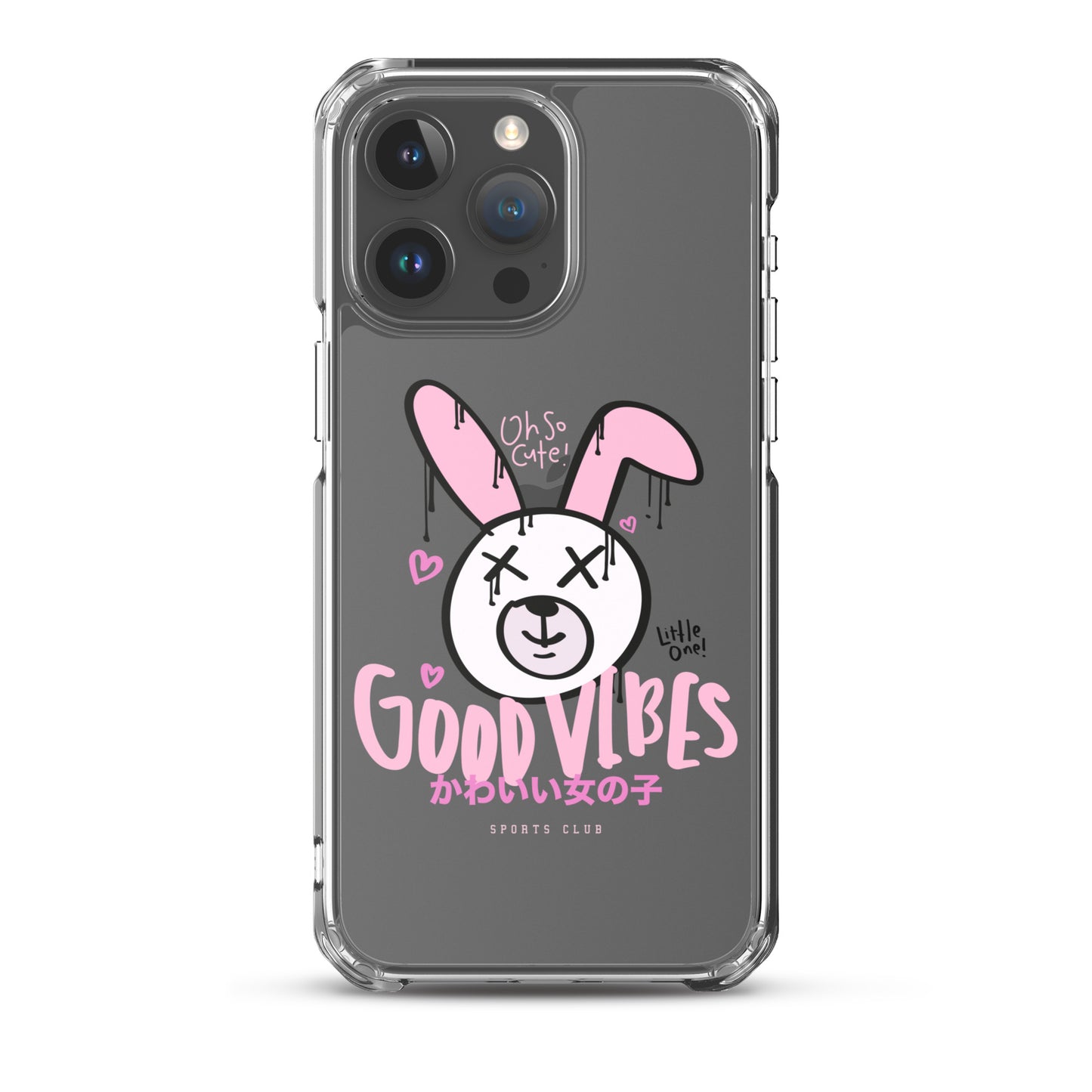 iPhone® Case - Rabbit with Good Vibes - iPhone12/15 - All Colours