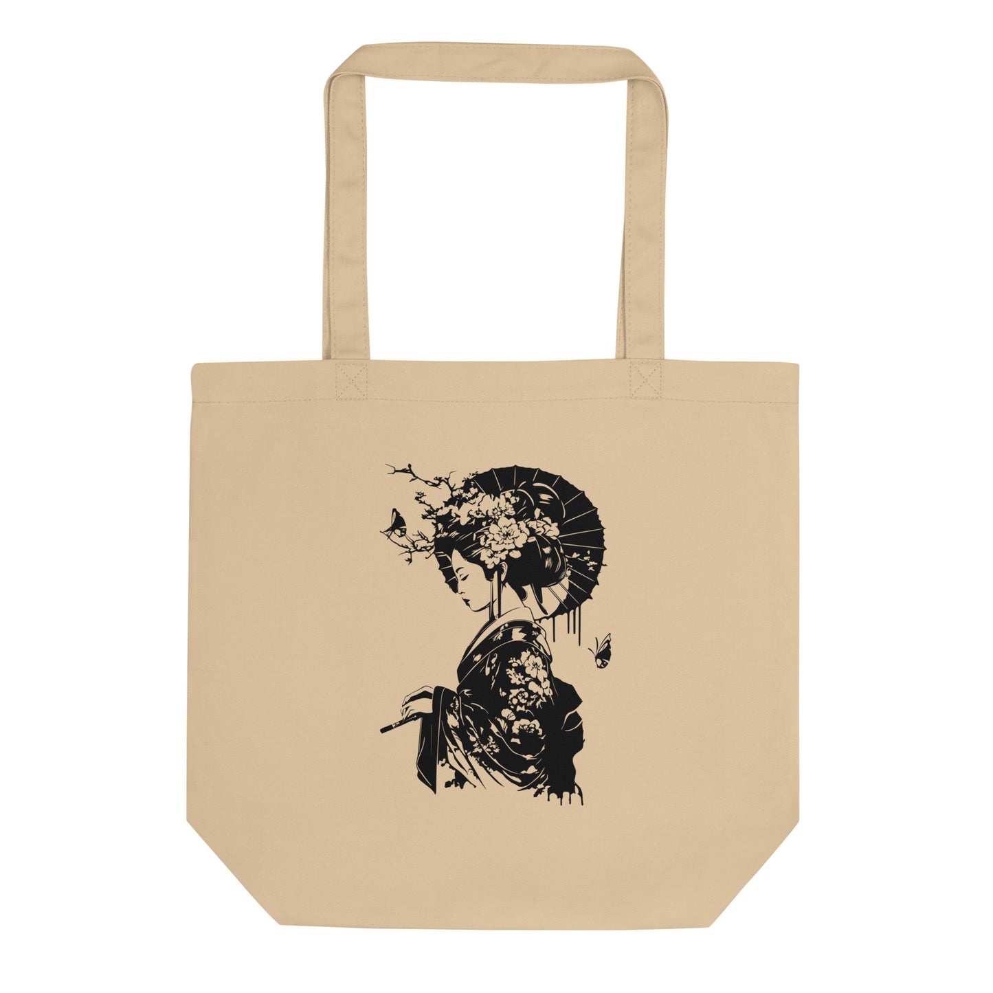 Eco Tote Bag - Japanese Cooking - Beige - 40.6x35.6cm