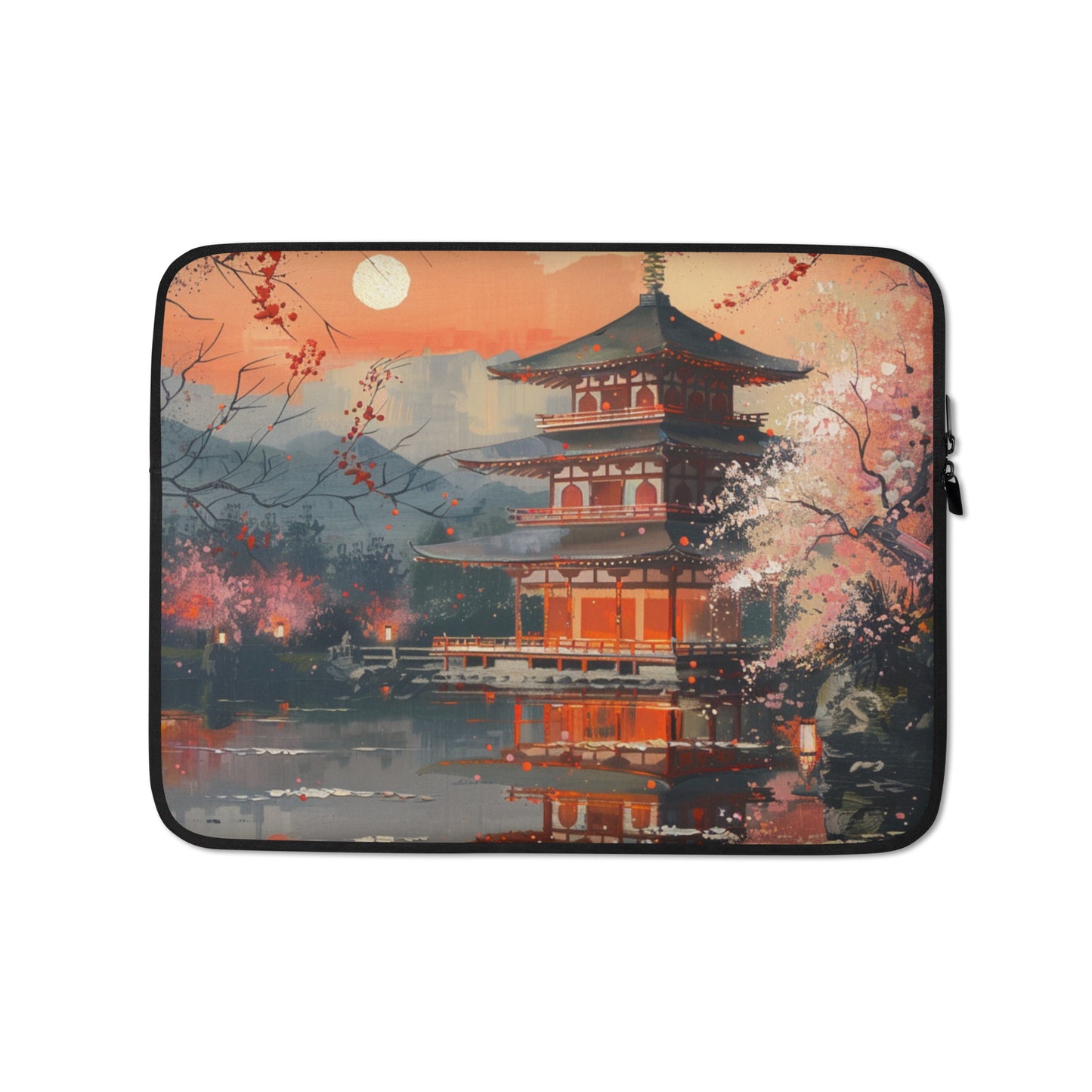 Laptop Sleeve - Shinto Temple - 13'/15'inches