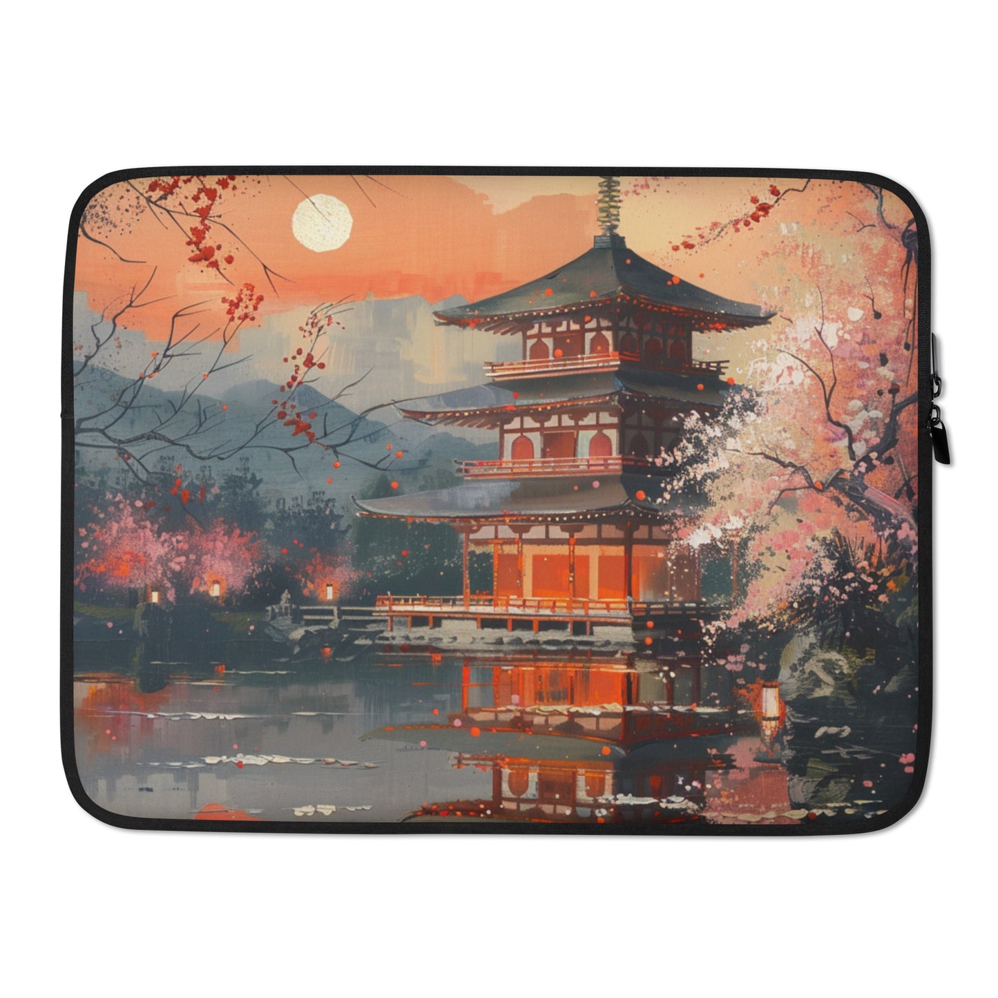 Laptop Sleeve - Shinto Temple - 13'/15'inches