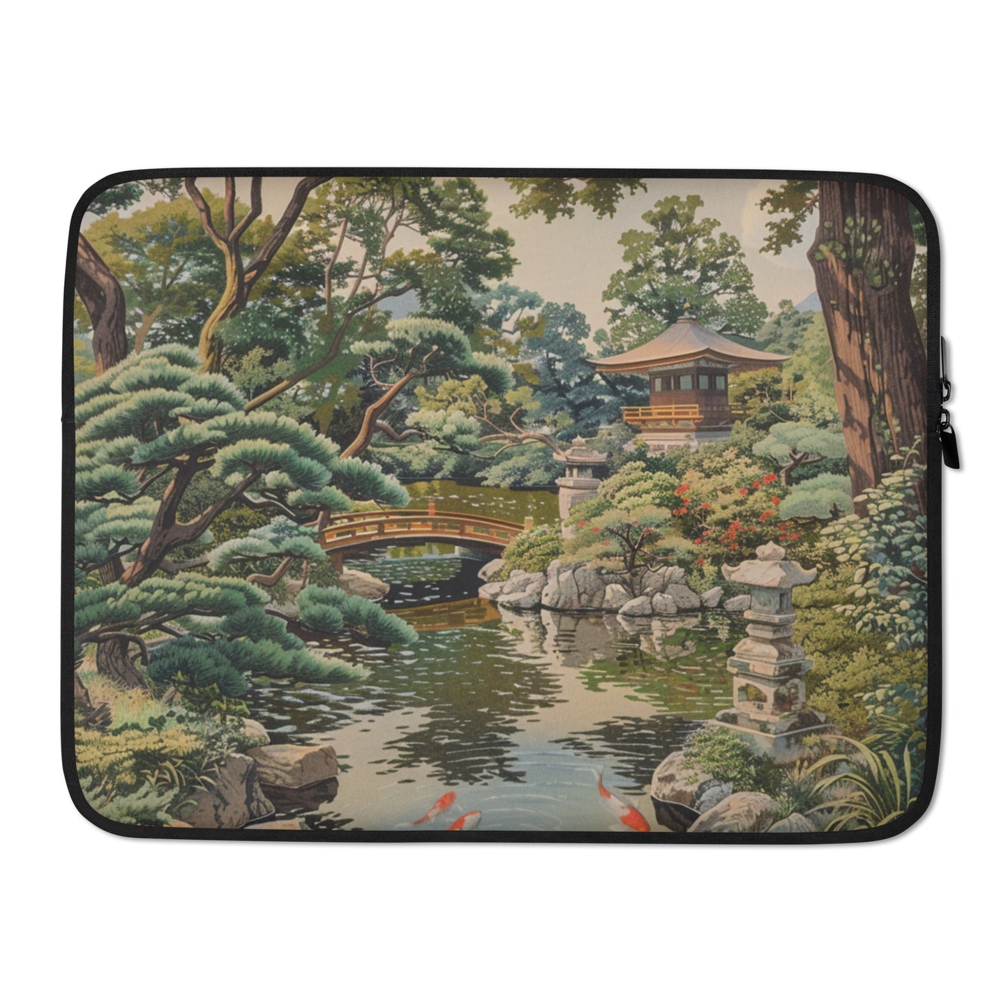 Laptop Sleeve - Japanese garden - 13'/15'inches