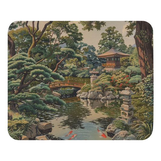 Mouse Pad - Japanese Garden - 22x18cm