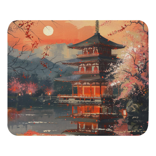 Mouse Pad - Shinto Temple - 22x18cm