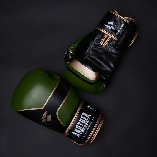 Army Green Premium Design Boxing Training Gloves Boxing Training Gloves Kenshi Crew Army Green 4oz 
