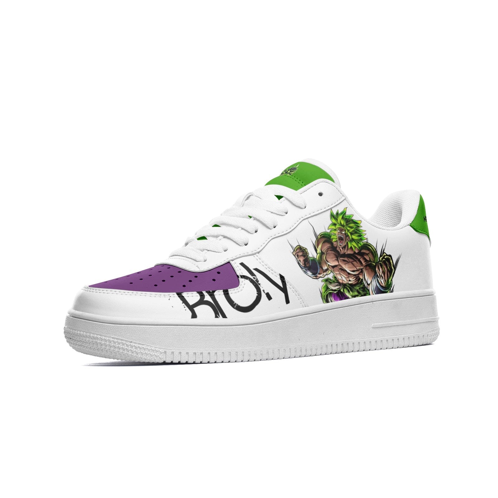 Broly Shoes Anime Shoes Kenshi Crew 3 Men / 4.5 Women 