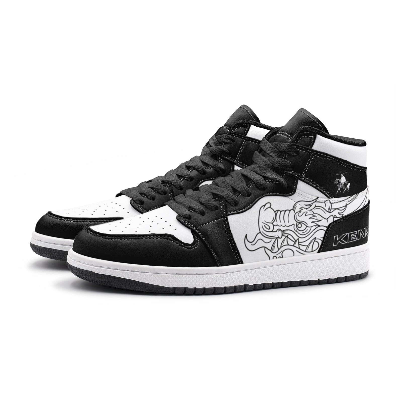 Dragon High-Top Sneakers High-Top Sneakers Kenshi Crew 