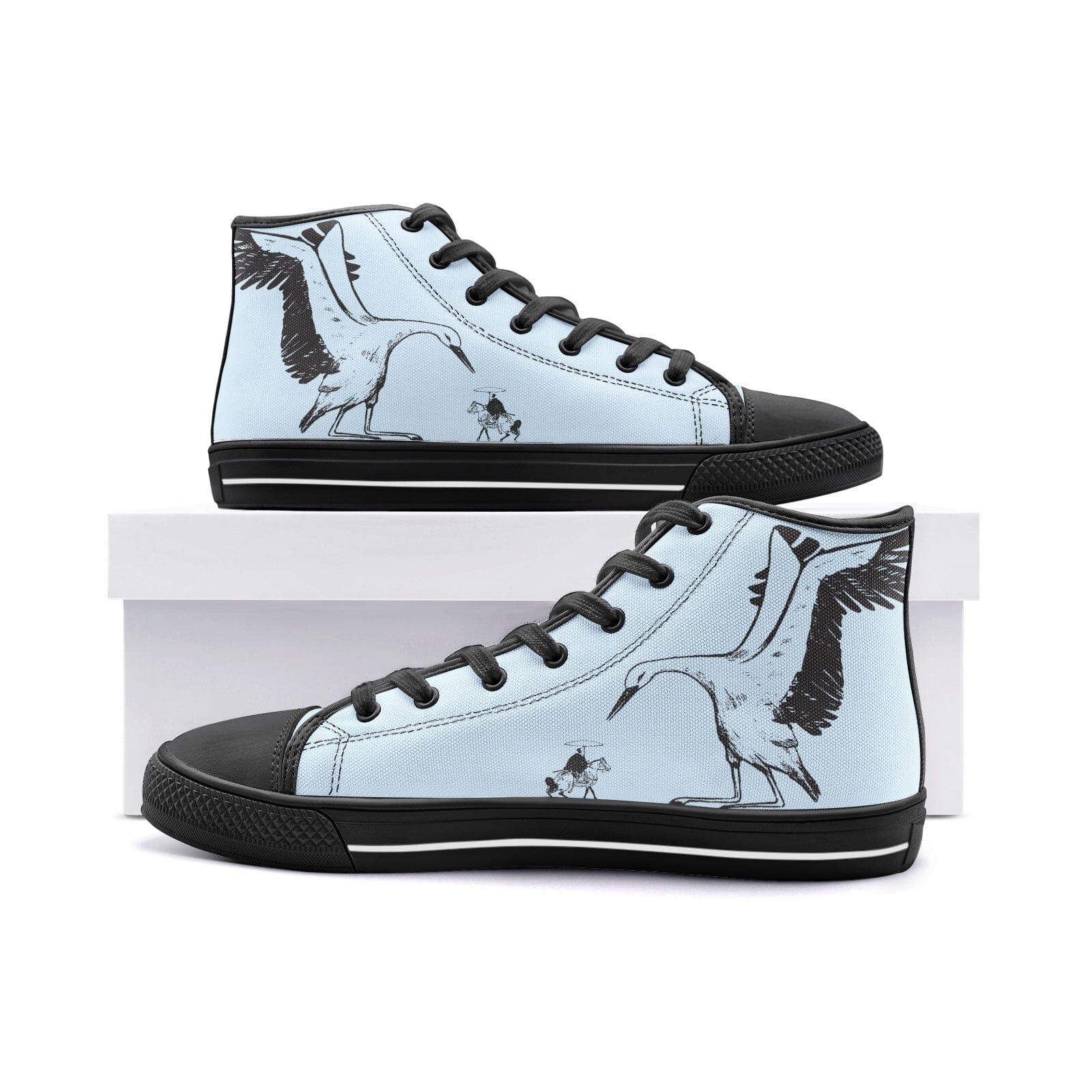 Giant Crane Encounter Sneakers High-Top Sneakers Kenshi Crew 