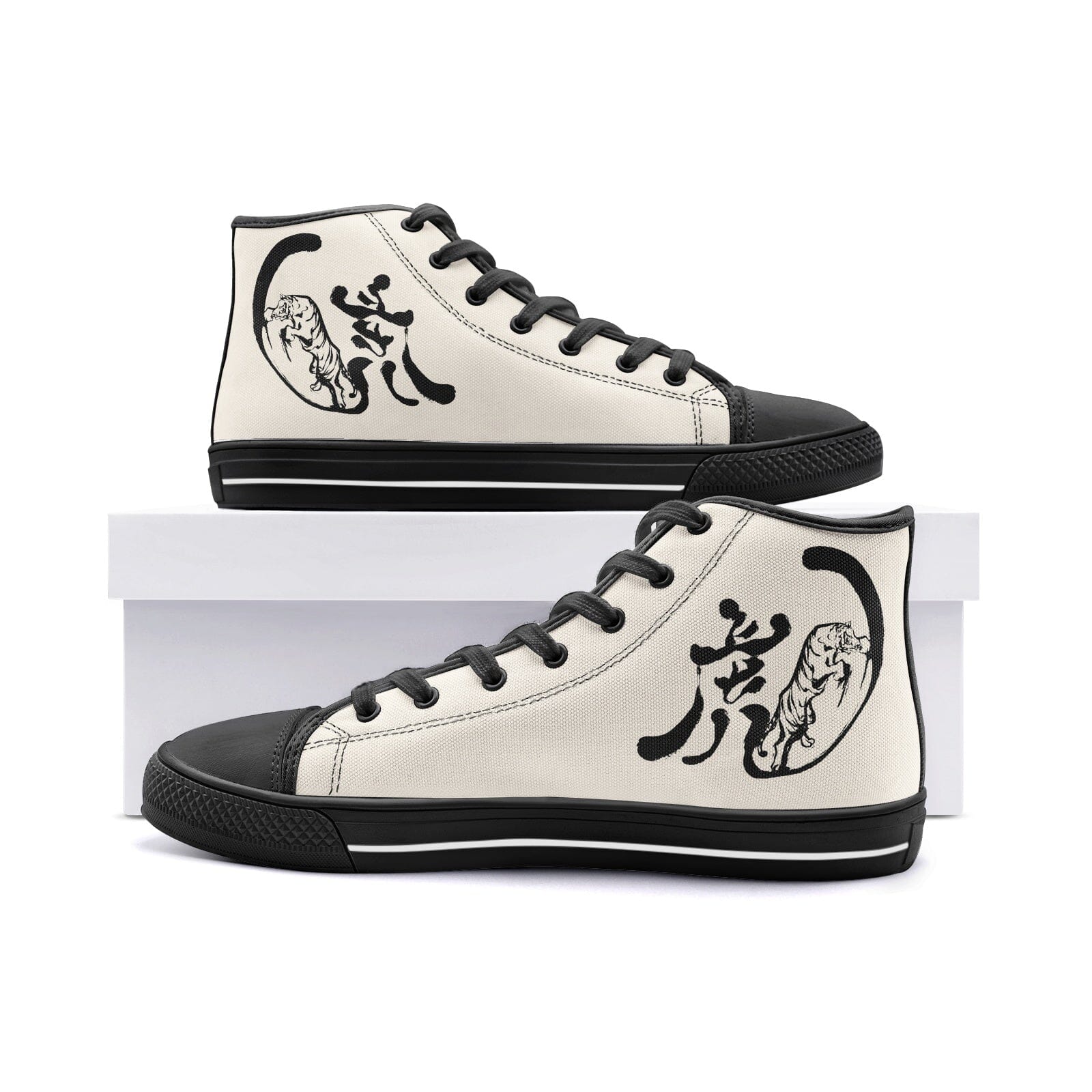 Japanese Tiger Hig-Top Sneakers High-Top Sneakers Kenshi Crew 