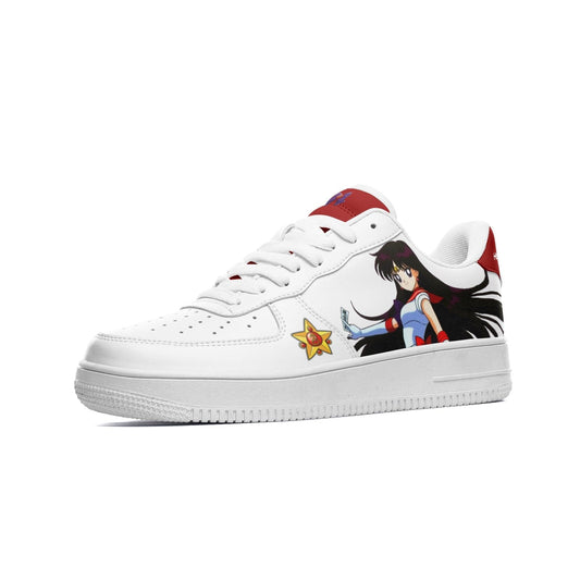 Sailor Mars Shoes Anime Shoes Kenshi Crew 3 Men / 4.5 Women 